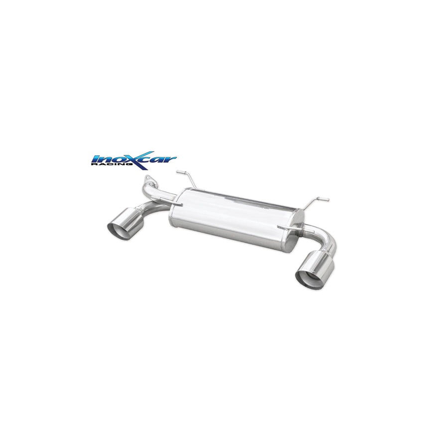 InoXcar SUBRZ.01.102R Subaru BRZ Stainless Steel Rear Exhaust | ML Performance UK Car Parts