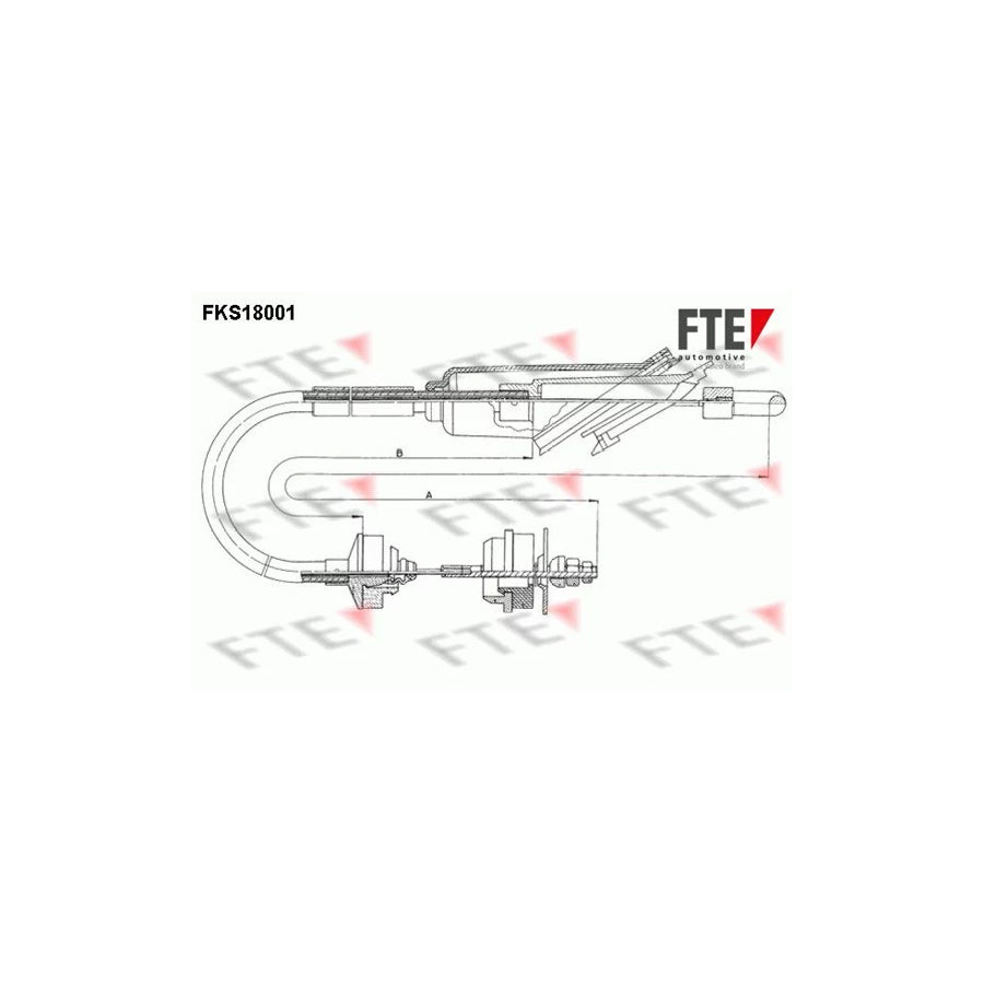 Fte FKS18001 Clutch Cable | ML Performance UK Car Parts