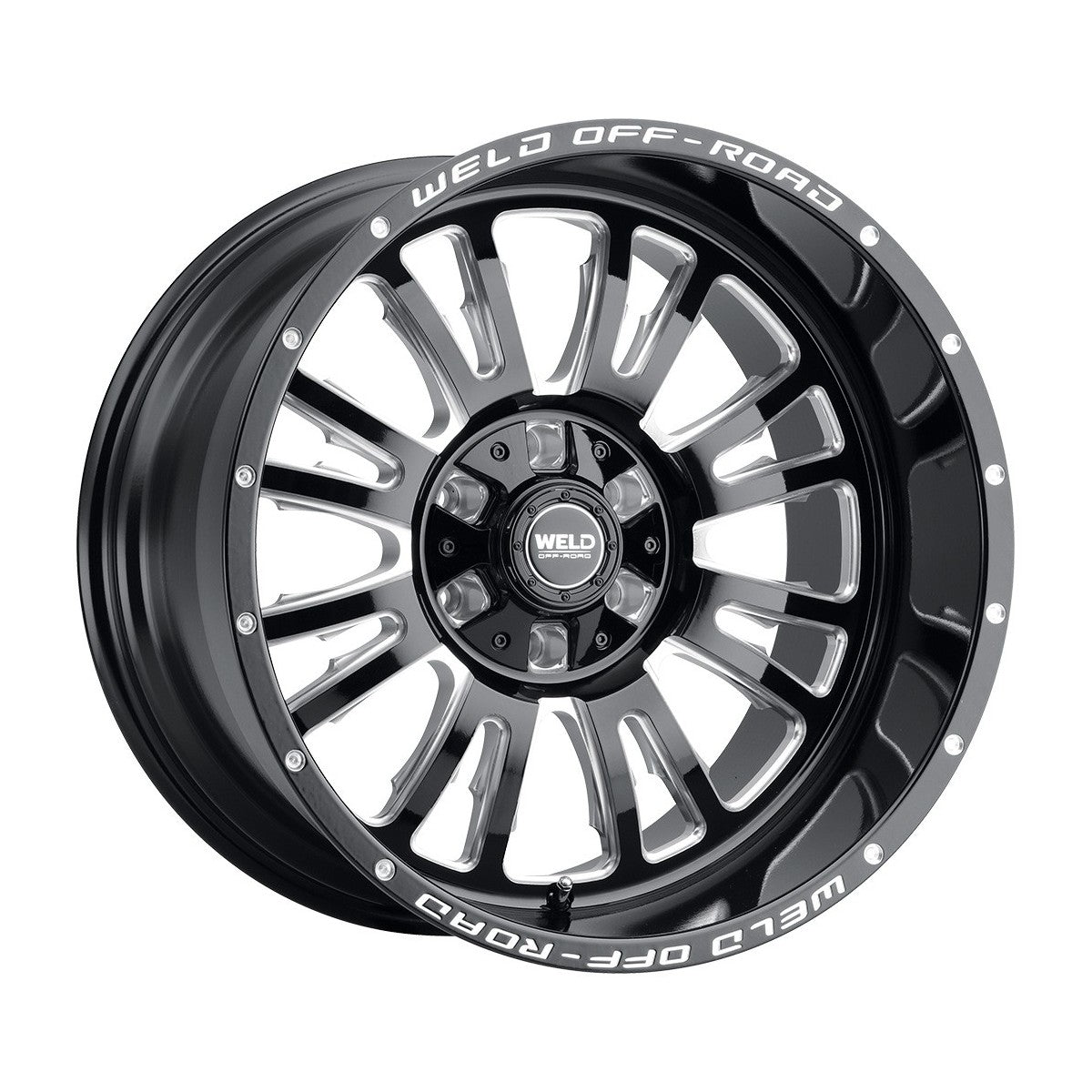 Weld W15800098475 Slingblade W158 Wheel 20x10 6x135 ET-18 BS4.75 Gloss Black MIL