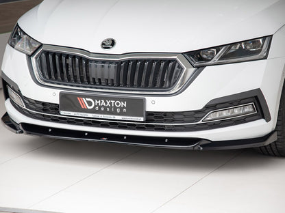 Maxton Design Skoda Octavia MK4 (2019-) Front Splitter V1