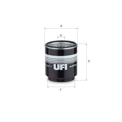 UFI 24.477.00 Fuel Filter