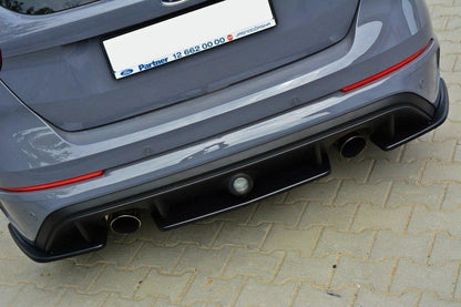 Maxton Design Ford Focus RS MK3 Central Rear Splitter