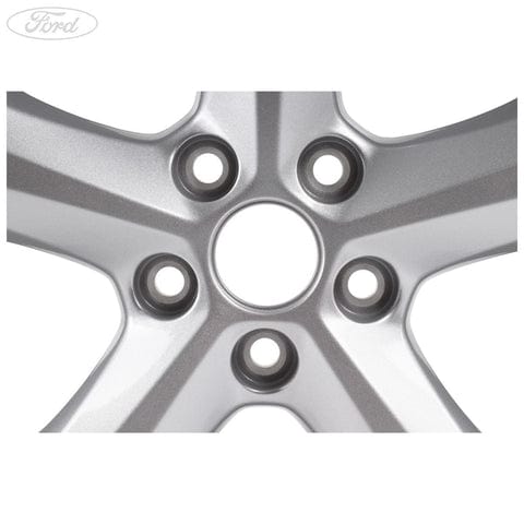 GENUINE FORD 1870055 FOCUS MK3 18" ALLOY WHEEL 5 SPOKE Y DESIGN SPARKLE SILVER | ML Performance UK