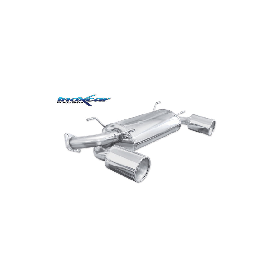 InoXcar SUBRZ.01.120M Subaru BRZ Stainless Steel Rear Exhaust | ML Performance UK Car Parts