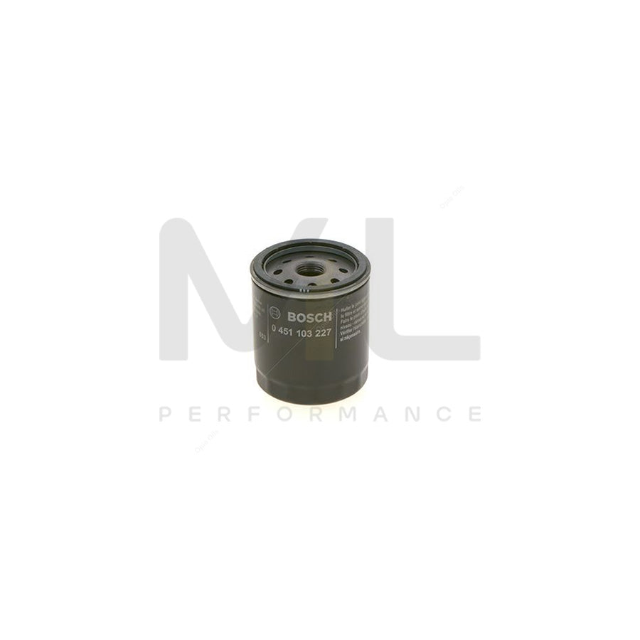 BOSCH Oil Filter 0451103227 [ P 3227 ] | ML Car Parts UK | ML Performance