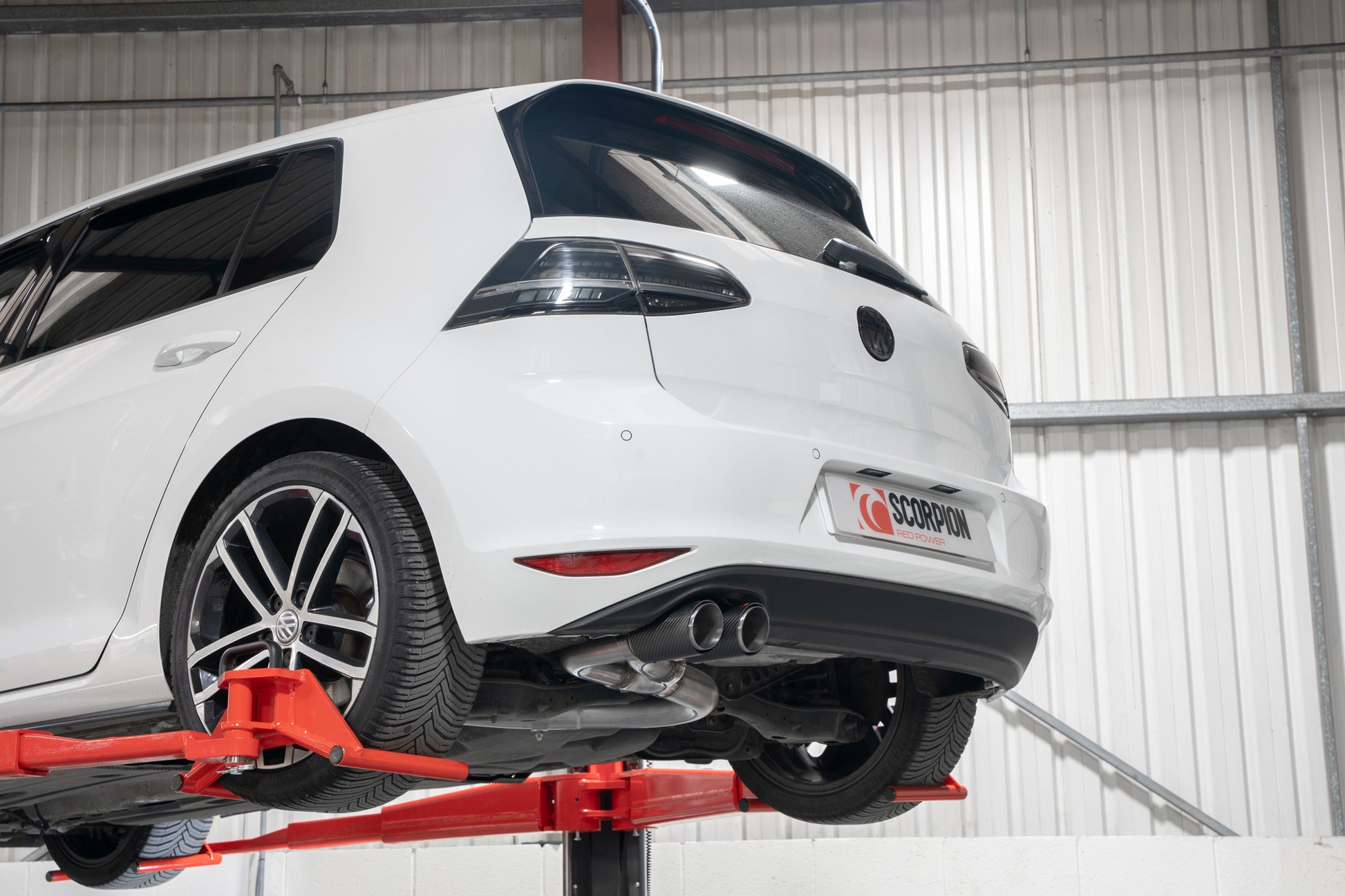 Scorpion SVWS067CF VW Golf MK7 GTD Cat-Back System  | ML Performance UK UK