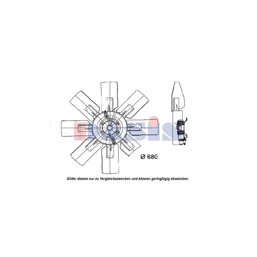 AKS Dasis 398310N Fan, Radiator | ML Performance UK