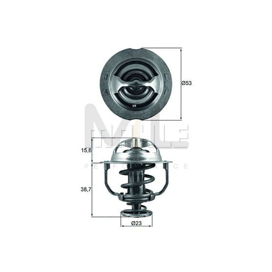 MAHLE ORIGINAL TX 200 90D Engine thermostat Opening Temperature: 90��C, with seal | ML Performance Car Parts