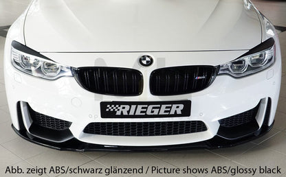 Rieger 00053420 BMW 4 Series F80 F82 F83 Front Splitter (M3 & M4) 4 | ML Performance UK Car Parts