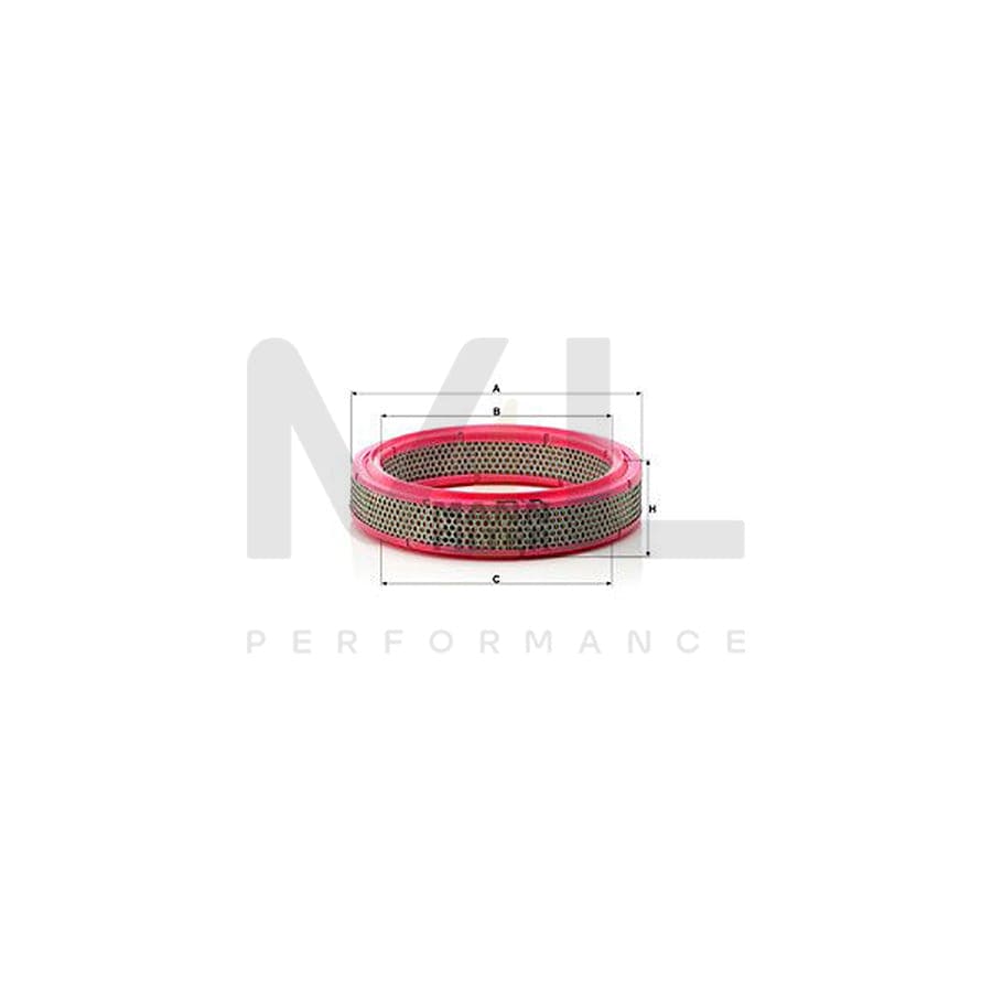 MANN-FILTER C 2535/2 Air Filter Filter Insert | ML Performance Car Parts