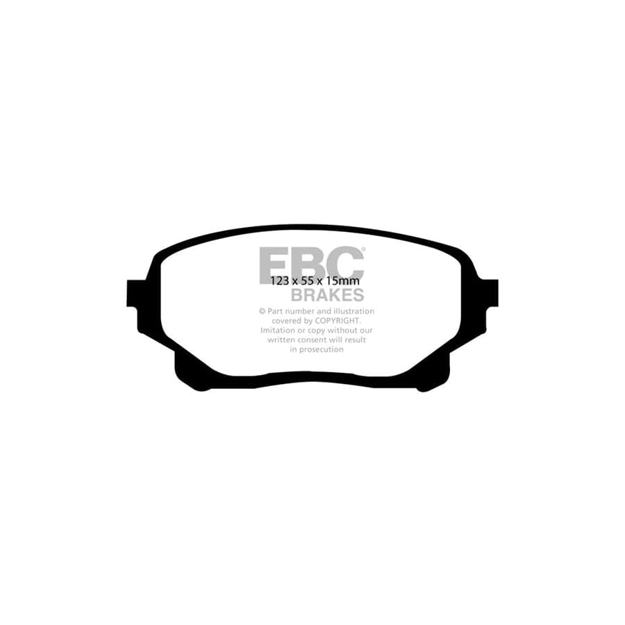 EBC PDKF1864 Suzuki Grand Vitara Ultimax Front Brake Pad & Plain Disc Kit 2 | ML Performance UK Car Parts