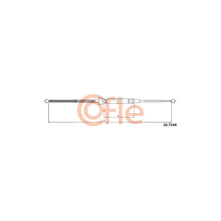 Cofle 10.7144 Hand Brake Cable