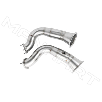 MANHART MH5LU3101 DOWNPIPES SPORT FOR LAMBORGHINI URUS WITH 300 CELLS HJS CATALYTIC CONVERTERS