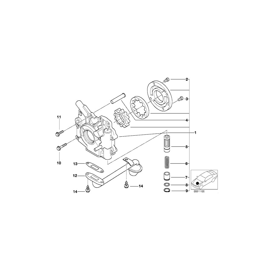 Genuine BMW 11417785074 E39 Intake Tube (Inc. 520d) | ML Performance UK Car Parts