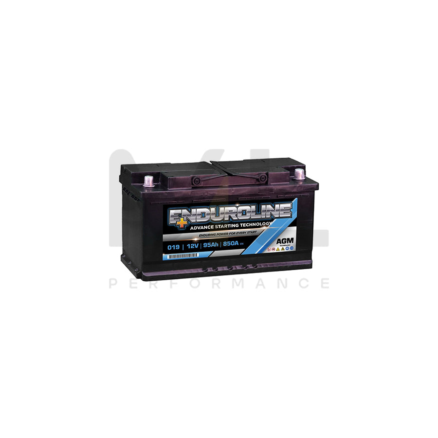 019 Enduroline AGM Start Stop Car Battery 95Ah | Car Batteries UK | ML Performance Car Parts