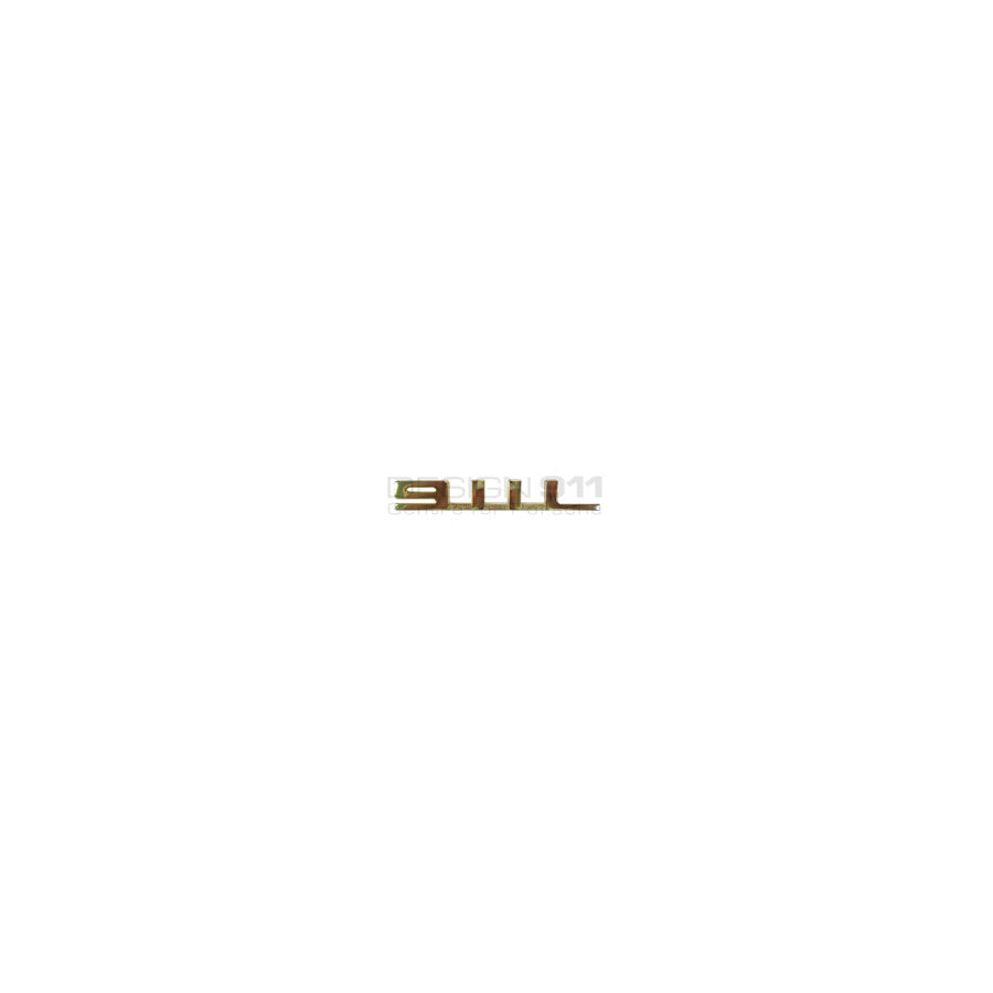 Genuine Porsche 911L Badge Gold Porsche 911 1968 | ML Performance UK Car Parts