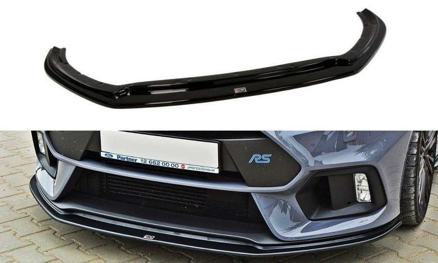 Maxton Design FO-FO-3-RS-FD3T Front Splitter V.3 Ford Focus RS MK3 | ML Performance UK Car Parts