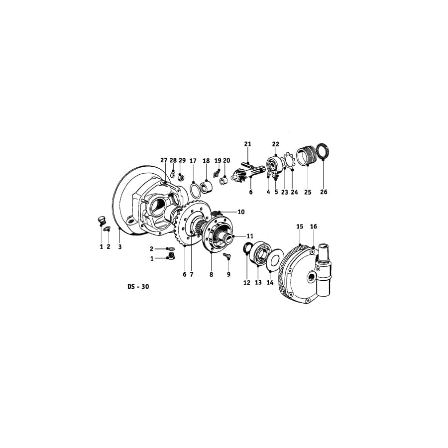 Genuine BMW 33120026232 67 68 51 Driving Dog (Inc. R68, R67/2/3 & R51/3) | ML Performance UK Car Parts