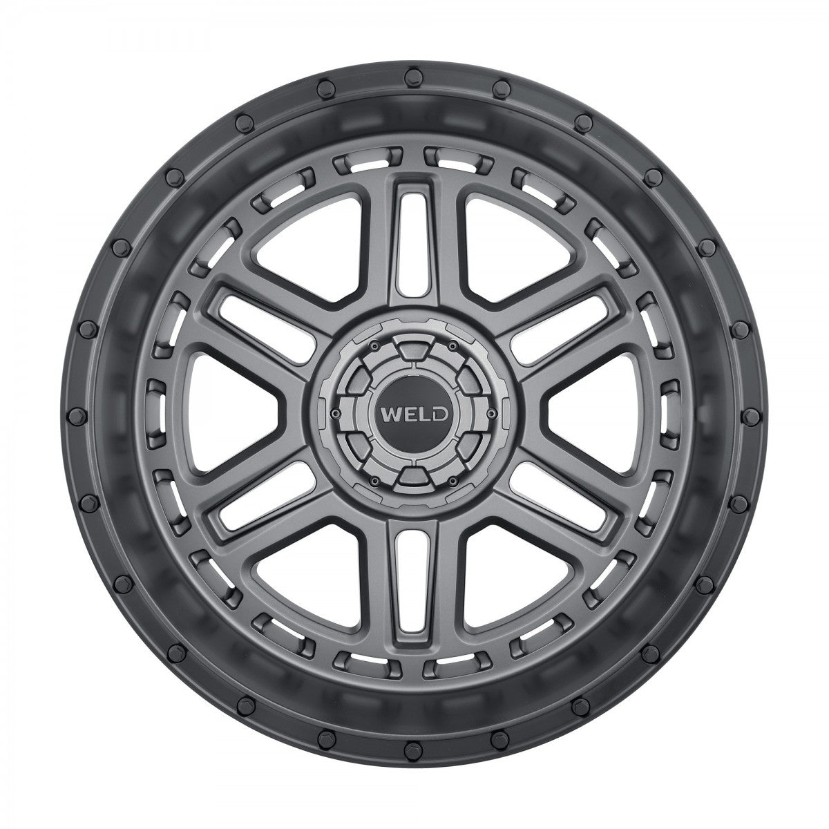 Weld W22122098475 Crux W221 Wheel 22x12 6x135 ET-44 BS4.75 Satin Gunmetal - Satin Black