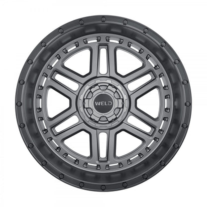 Weld W22122098475 Crux W221 Wheel 22x12 6x135 ET-44 BS4.75 Satin Gunmetal - Satin Black