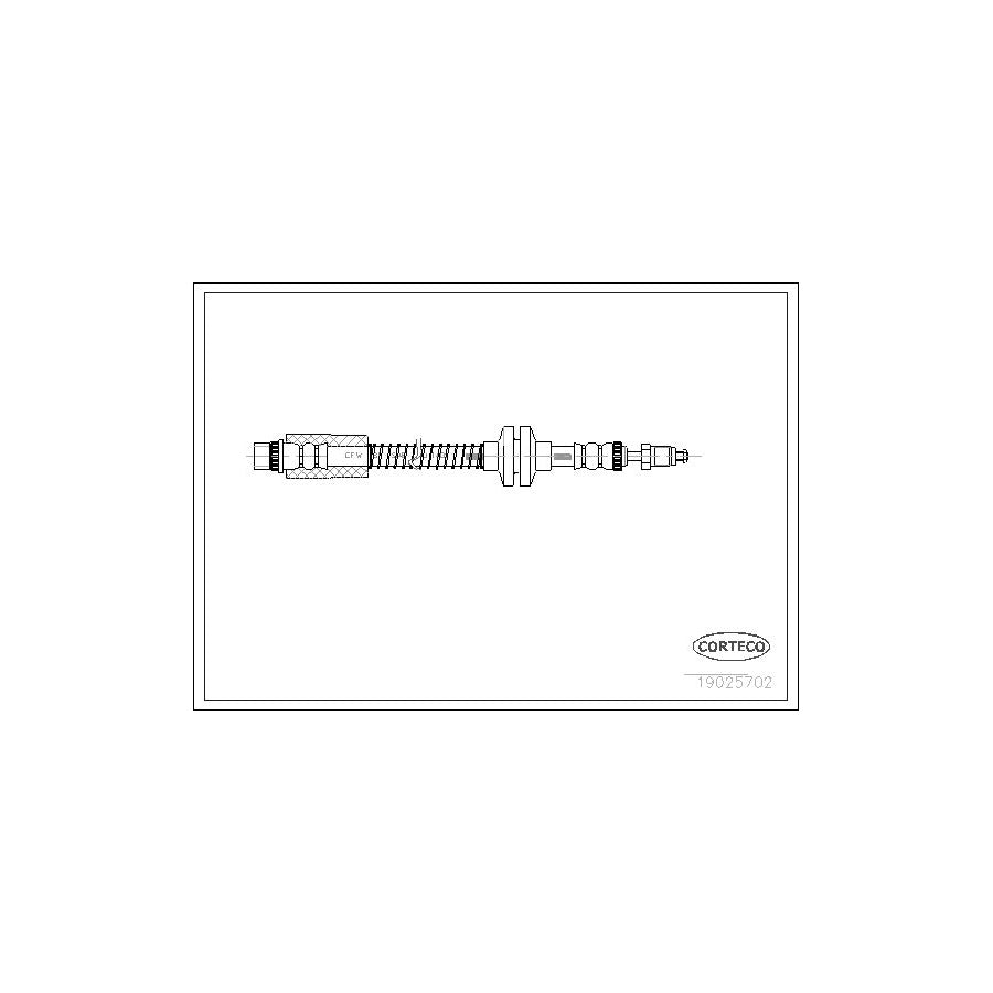 Corteco 19025702 Brake Hose | ML Performance UK