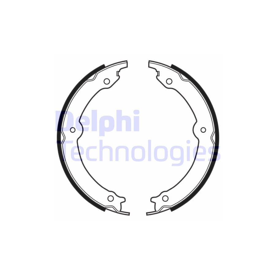 Delphi Ls2152 Brake Shoe Set