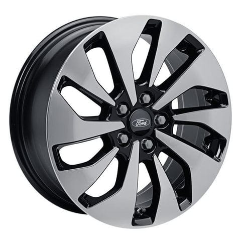 GENUINE FORD 2246331 x4 SET OF 4 FOCUS ALLOY WHEEL 17" 10-SPOKE DESIGN, ABSOLUT BLACK MACHINED 04/2018 - | ML Performance UK