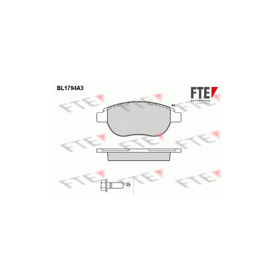 Fte 9010364 Brake Pad Set | ML Performance UK Car Parts