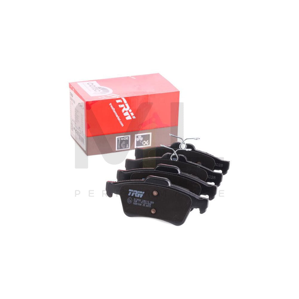 TRW Gdb1938 Brake Pad Set Cotec, Not Prepared For Wear Indicator | ML Performance Car Parts