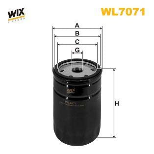 WIX Filters WL7071 Oil Filter