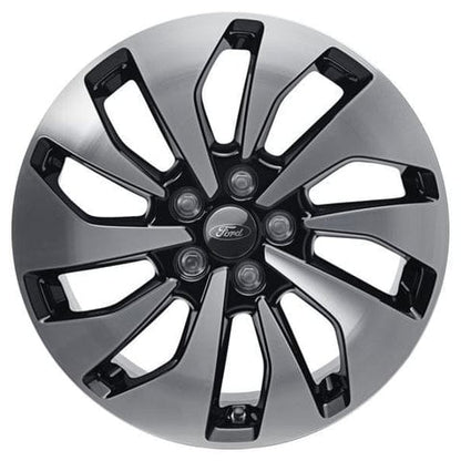 GENUINE FORD 2246331 x4 SET OF 4 FOCUS ALLOY WHEEL 17" 10-SPOKE DESIGN, ABSOLUT BLACK MACHINED 04/2018 - | ML Performance UK