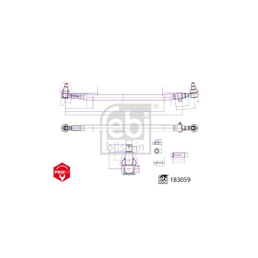 Febi Bilstein 183059 Rod Assembly