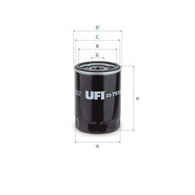 UFI 23.753.00 Oil Filter