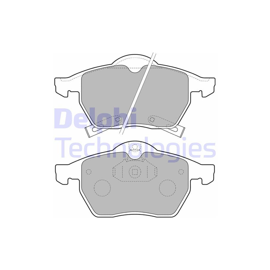 Delphi Lp1731 Brake Pad Set