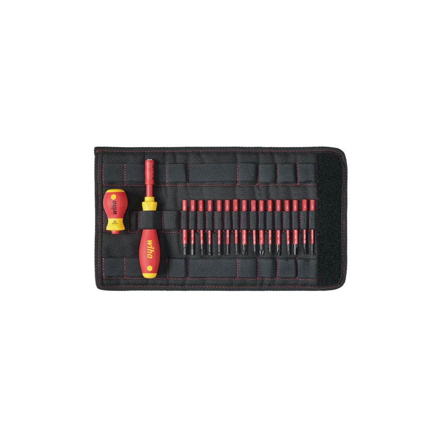 Wiha WHA41231 SoftFinish® electric slimVario Screwdriver Set, 19 Piece | ML Performance UK