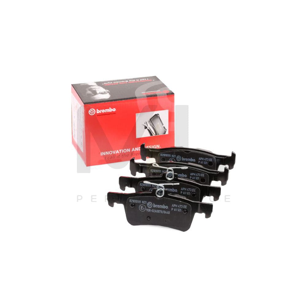 Brembo P 61 121 Brake Pad Set For Peugeot 308 Excl. Wear Warning Contact | ML Performance Car Parts