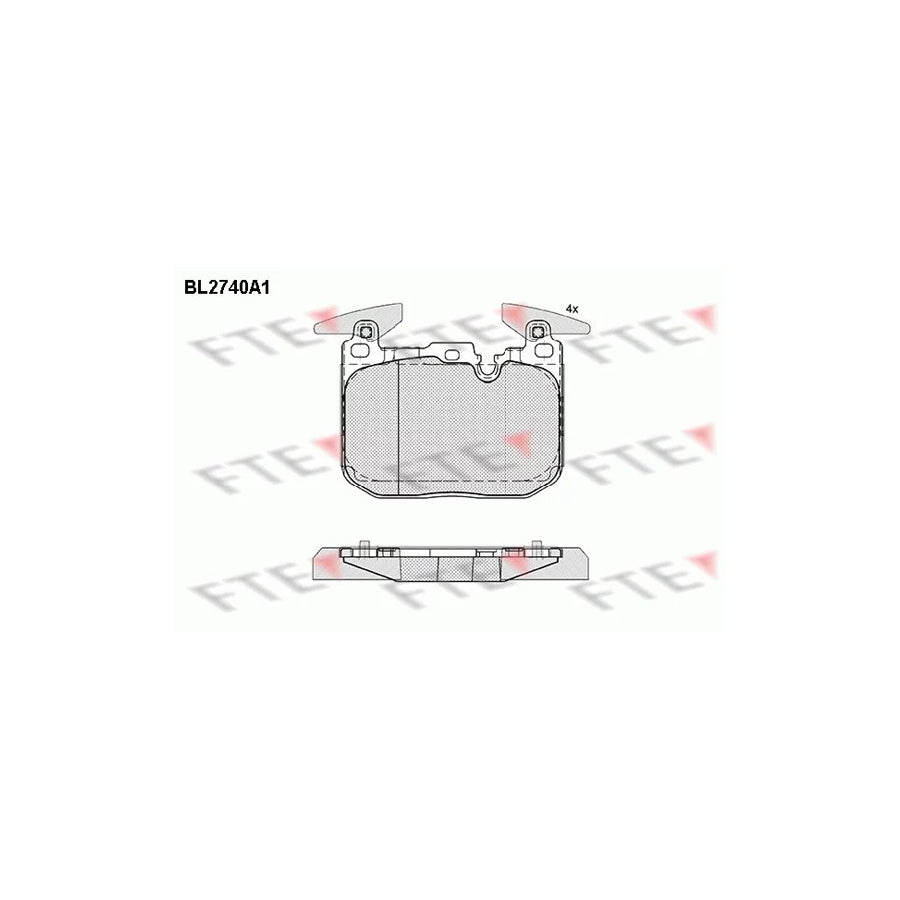 Fte BL2740A1 Brake Pad Set | ML Performance UK Car Parts