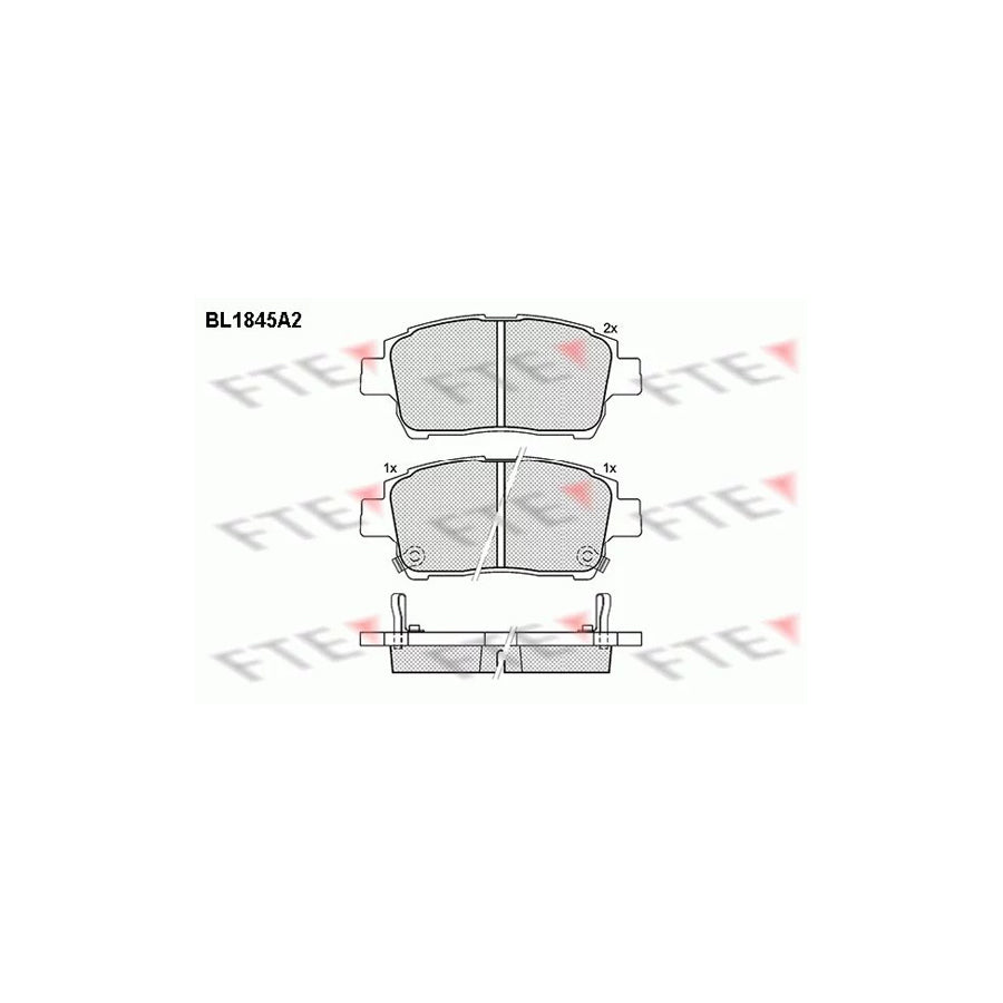 Fte BL1845A2 Brake Pad Set | ML Performance UK Car Parts