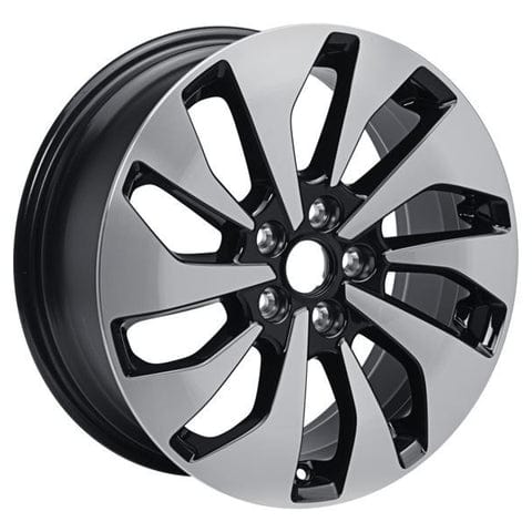 GENUINE FORD 2246331 x4 SET OF 4 FOCUS ALLOY WHEEL 17" 10-SPOKE DESIGN, ABSOLUT BLACK MACHINED 04/2018 - | ML Performance UK