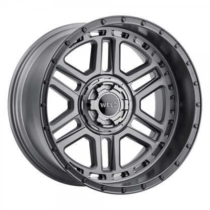 Weld W22122098475 Crux W221 Wheel 22x12 6x135 ET-44 BS4.75 Satin Gunmetal - Satin Black