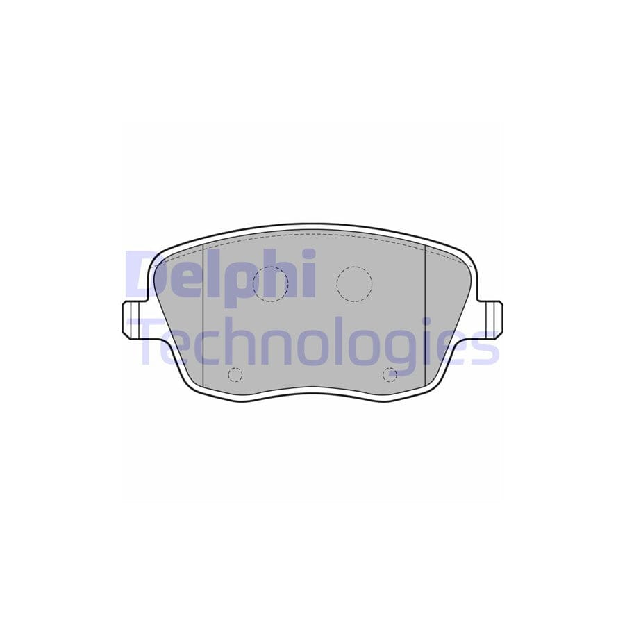 Delphi Lp1728 Brake Pad Set