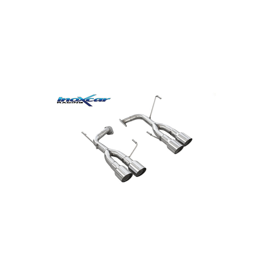 InoXcar SUIM.29.RA Subaru Impreza Non-Resonated Rear Exhaust | ML Performance UK Car Parts