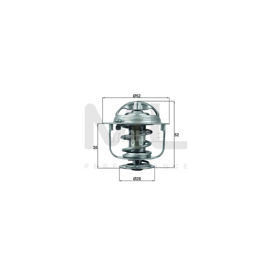 MAHLE ORIGINAL TX 165 88D Engine thermostat Opening Temperature: 88��C, with seal | ML Performance Car Parts