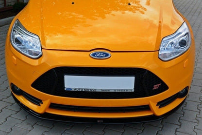 Maxton Design Ford Focus ST MK3 Front Splitter V.2