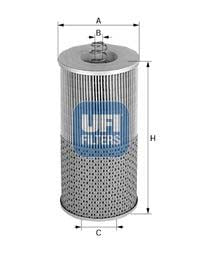 UFI 26.612.00 Fuel Filter