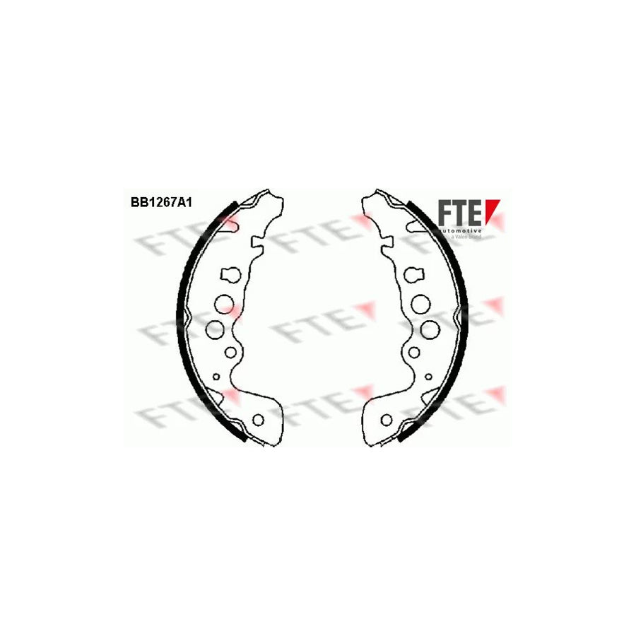 Fte BB1267A1 Brake Shoe Set For Suzuki Grand Vitara I Off-Road (Ft, Ht) | ML Performance UK Car Parts