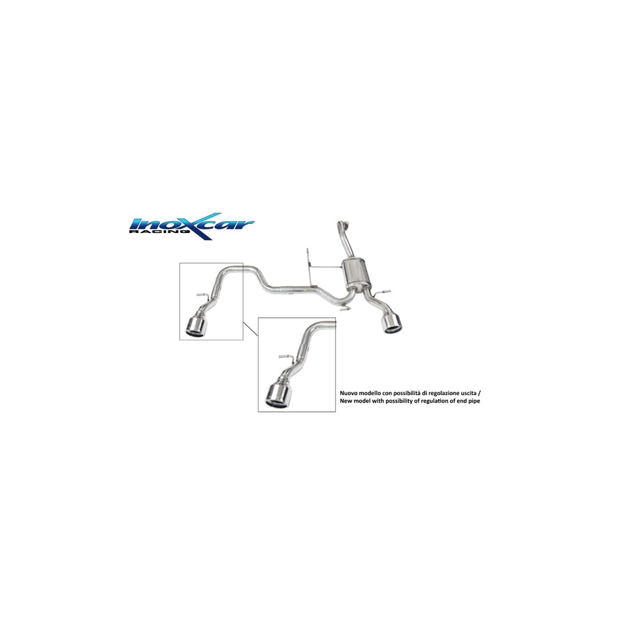 InoXcar SUSW.06.102 Suzuki Swift Rear Silencer | ML Performance UK Car Parts