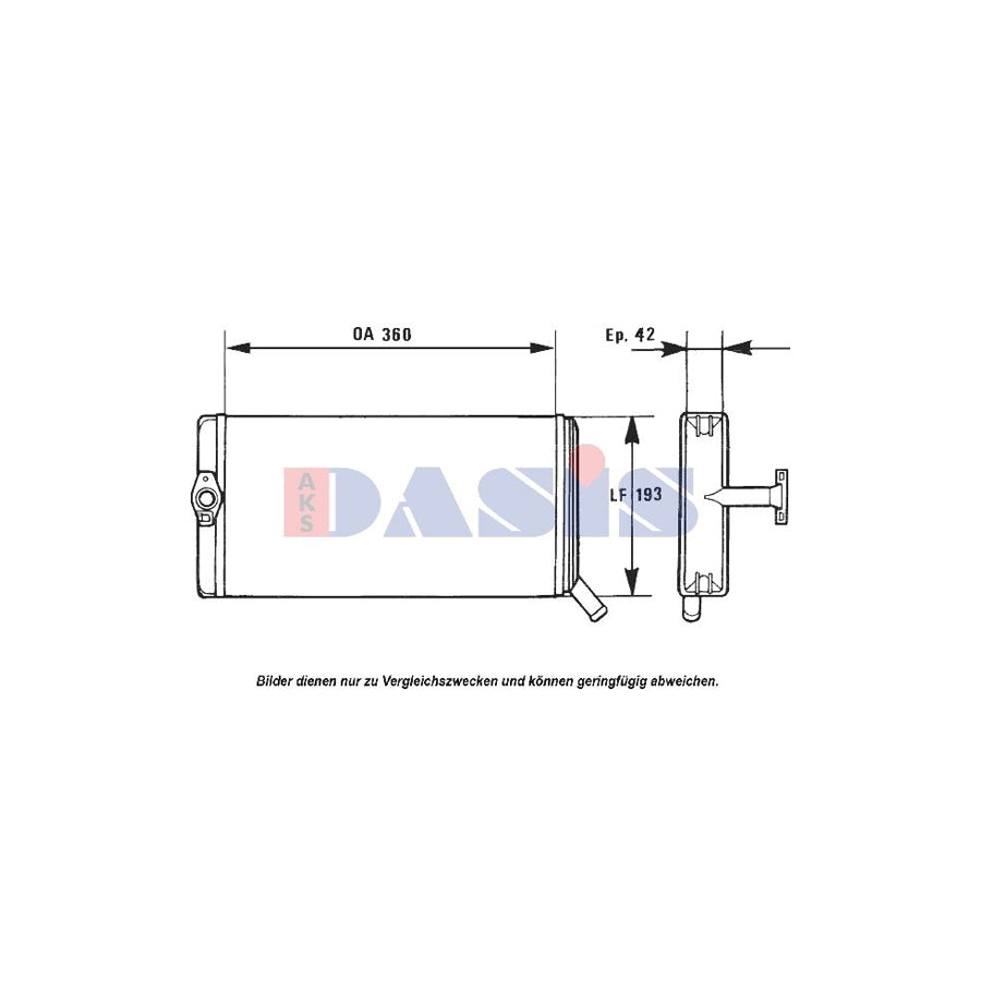 AKS Dasis 399040N Heater Matrix | ML Performance UK