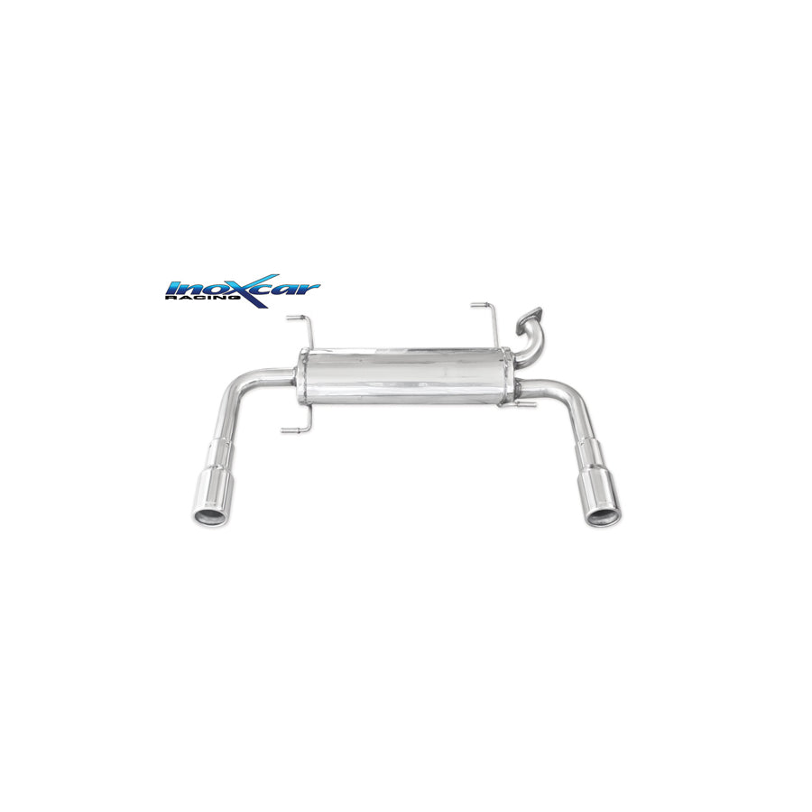 InoXcar SUSW.02.80 Suzuki Swift Stainless Steel Rear Exhaust | ML Performance UK Car Parts