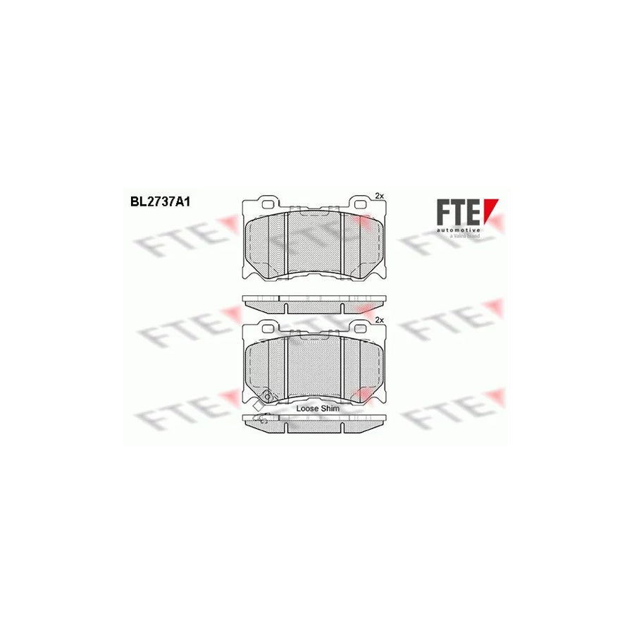 Fte BL2737A1 Brake Pad Set | ML Performance UK Car Parts